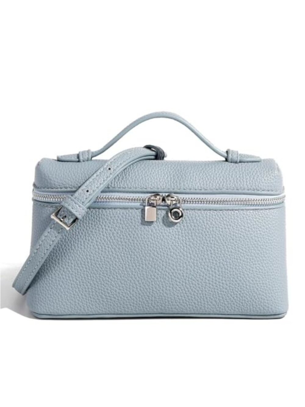 Small Crossbody Bag for Women Vegan Leather Shoulder Handbag with Top Handle